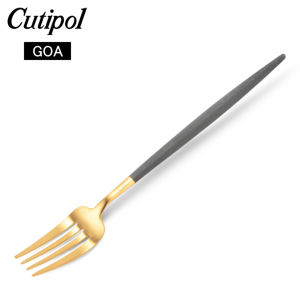 �����ݡ��� Cutipol GOA ���� �ǥ��ʡ��ե����� ���졼�ߥ������ Dinner fork Grey Gold ���ƥ�쥹 ���ȥ�꡼ ��