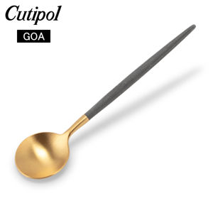 �����ݡ��� Cutipol GOA ���� �����ҡ����ƥ������ס��� ���졼�ߥ������ Tea spoon/ Coffee Spoon Grey Gold ���ƥ�쥹 ���ȥ�꡼ ��