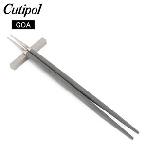 クチポール Cutipol GOA ゴア 箸 ＋ 箸置きセット グレー Chopstick