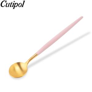 �����ݡ��� Cutipol GOA ���� �⥫�������ץ�å� ���ס��� �ԥ󥯡ߥ������ Coffee spoon/ Moka Spoon ���ƥ�쥹 ���ȥ�꡼ ��