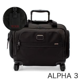 ߸˸¤ ȥ TUMI ꡼Хå ALPHA 3 ե3 ѥȡ4롦åե 1171641041 ֥å Compact 4 Wheeled Duffel Black 