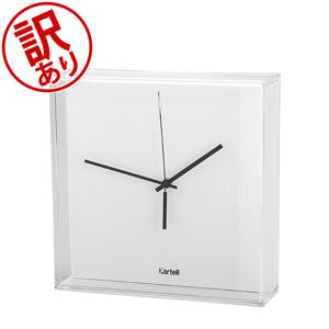 訳あり】 カルテル Kartell 時計 ティックタック 正規品