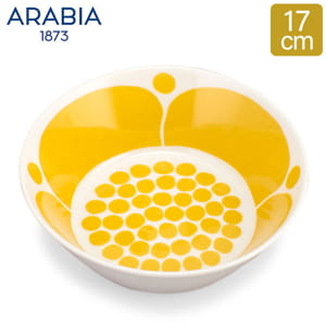 ӥ Arabia ܥ 17cm ̥󥿥    1028203 Sunnuntai Plate Deep Yellow/White  ̲ å