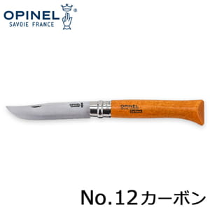 ���ԥͥ� Opinel �����ȥɥ��ʥ��� No.12 �����ܥ󥹥����� 12cm �ޤꤿ���ߥʥ��� 113120 Carbone (N��12VRN) ������ ����� �л� ��