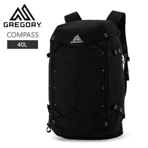 ���쥴�꡼ GREGORY �Хå��ѥå� 40L ����ѥ� 1094541052 �֥�å��������ܥ� COMPASS 40 UR ���å����å� ��� ��ǥ����� �ʥ����� ��