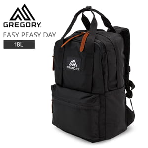 GREGORY Easy peasy day 18L ブラックバックパック GREGORY グレゴリー EASY PEASY DAY イージーピージーデイ