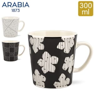 ӥ Arabia ޥå 300mL ޥ˥ 饹 ޥ Talvikki Ruudukko Punos Mainio Sarastus Mug  ե 