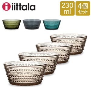 ���å��� iittala �����ƥإ�� �ܥ��� 230mL 4�ĥ��å� �̲� ���饹 Kastehelmi Bowl �ե������ ����ƥꥢ ���� ���å��� �������б� ������ ��