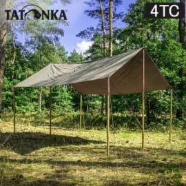���ȥ� Tatonka ������ Tarp 4 TC 285��400cm �ݥꥳ�åȥ� ���� �׸� 2468 ����ɥ١����� Sand Beige 321 ������ �����ȥɥ� �ƥ�� ��