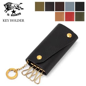 ����ӥ���� Il Bisonte ���������� 4Ϣ �쥶�� ��� ��ǥ����� SKH090 SKH087 KEY HOLDER ������� �����ۥ���� �ܳ� 3���ޤ� ���� ��