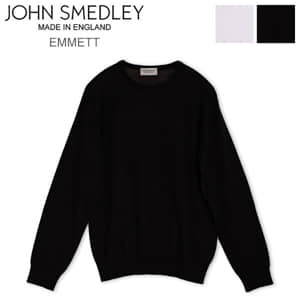����󥹥�ɥ졼 John Smedley ĹµT����� ����T ����µ ����å� EMMETT Crew Neck ��� ̵�� ����ץ� ���åȥ��� ���롼�ͥå� ��