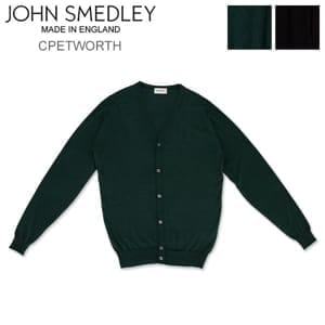 ����󥹥�ɥ졼 John Smedley �����ǥ����� �ڥåȥ�� CPETWORTH Ĺµ �˥å� �������� ��� ̵�� MAINLINE EXTRAFINE MERINO 30G ��