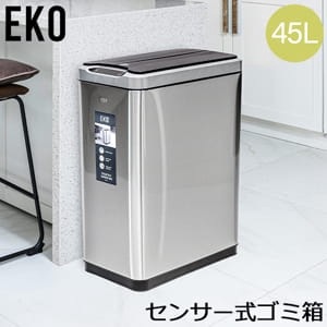 ������������ EKO ����Ȣ ���󥵡��� 45L ���󥵡� �����ȳ��� ��ư���� ����Ȣ ����ƥꥢ �����ȥܥå��� �ե���ȥ� EK9277MT TRASH CAN ��