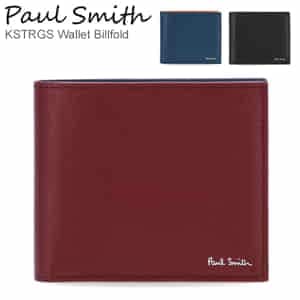 ݡ륹ߥ PAUL SMITH ޤ   KSTRGS 4832 Men Wallet Billfold եå 쥶 ܳ ץ  ե 