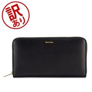 訳あり】ポールスミス PAUL SMITH 財布 メンズ 長財布 ラウンド