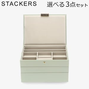 å STACKERS 奨꡼ܥå ٤3å 奨꡼ ꡼ 饷å դܥå ꡼ Sage Green 