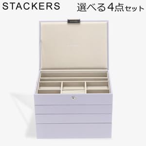 å STACKERS 奨꡼ܥå ٤4å 奨꡼ ꡼ 饷å դܥå ٥ Lavender 