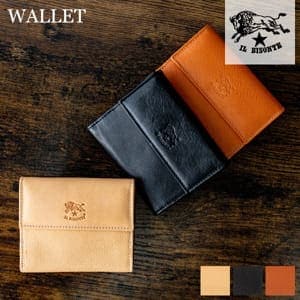 ӥ  Il Bisonte ޤ դ 쥶 ܳ  ǥ ޤꤿ 2ޤ   ѥ  ֥ ץ쥼 SMW044PV0005 SLG Medium Wallet Lira եå 