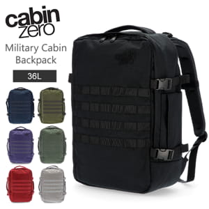 ����ӥ󥼥� Cabin Zero �Хå��ѥå� ���å� �Хå� ����������� �ߥ꥿�꡼ CZ18 1401 ABSOLUTE BLACK Military 36L Cabin Backpack ��