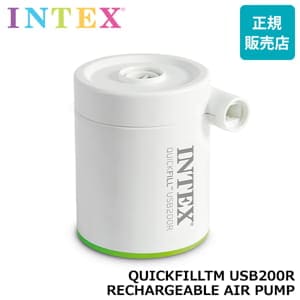 ƥå Intex ݥ  ư 66637 ٥å ס ⤭ ȥɥ QUICKFILLTM USB200R RECHARGEABLE AIR PUMP 