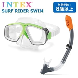 P10ܡ ƥå Intex Ρ å 楴 55949 Ρ  ޥ󥹥ݡ оǯ 8аʾ SURF RIDER SWIM SET Ages 8+ Clam Shell Pack 