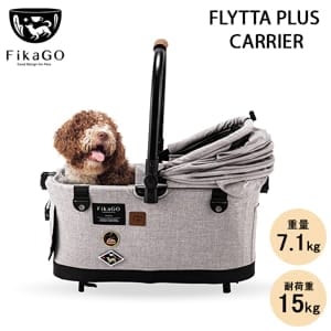 �ե������� FikaGO �ڥåȥ������ѥ���ꥢ ��ǭ���ѥڥåȥ����� FLYTTA PLUS CARRIER �ե�å� �ץ饹 ����ꥢ FYA6013 GREY HUSKEY ��곰����ǽ �ڥå����� ����ѥ��� ��