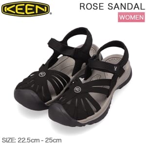 ������ KEEN ������� ���ݡ��ĥ������ �����������ե���� ������������� ��ǥ����� 1008783 WATERFRONT ROSE SANDAL Womens �֥�å����˥塼�ȥ�륰�졼 Black/Neutral Gray ���ݥ��� ���塼�� ��