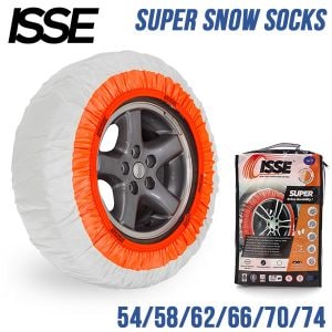 ���å� ISSE ���� ������������� �����ѡ� ���Ρ����å��� SUPER SNOW SOCKS ��ñ���� ���ߤ� ��������ߤ� �� �� ������54 70 �ۥ磻�� Tire Chains Super Snow Socks Cloth �� ���° �Ų�  ��