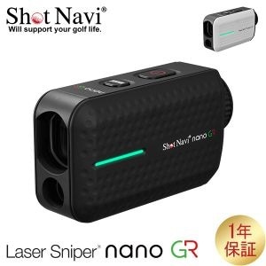 ����åȥʥ� Shot Navi �졼���� ���ʥ��ѡ� �ʥ� GR Laser Sniper nano GR GPS��Υ��¬�� ����� ��Υ��¬�� ����Υ��¬ �졼����¬��� �졼������Υ�� �֥�å� �ۥ磻�� ��