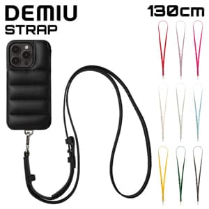 �ǥߥ奦 DEMIU STRAP 130cm ���ȥ�å� ���ޥۥ������� �����ե��󥱡����� ��ɻ� �衼���åѥ쥶�� �ܳ� ��¦ ������� ����ץ� �����ѥ��ȥ�å� �Ҥ� �����å� ��ݤ� Ĵ����ǽ ��