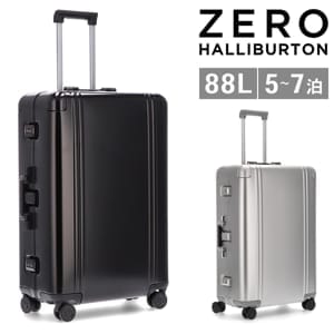 ゼロハリバートン　アルミキャリーケース　ブラック ゼロハリバートン Zero Halliburton スーツケース 88L 5～7泊