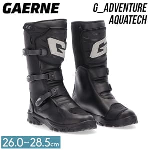 ������� Gaerne �Х����֡��� G���ɥ٥���㡼 �������ƥå� G_ADVENTURE AQUATECH ���ե����ɥ֡��� �ѿ� �쥶�� �ܳ� �ץ�ߥ���֡��� 2542-001 BLACK �饤�ǥ��󥰥֡��� �ġ���� ��