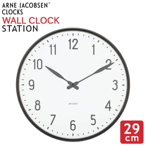 ����͡��䥳�֥��� Arne Jacobsen �ݤ����� Station ���ơ������ �������륯���å� 29cm Wall clock �ɳݤ� ���� �֥��� ���ʥ��� ����ƥꥢ �̲� ���ե� �ץ쥼��� 43643 ������������� Rosendahl ��