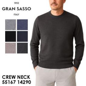 ����󥵥å� Gran Sasso �˥å� �������� ���롼�ͥå� CREW NECK 55167 14290 CREW L/SLV ��� ̵�� ������ ���Υ����� �ݼ� Ĺµ �����ꥢ ������� ���ե��������奢�� ��