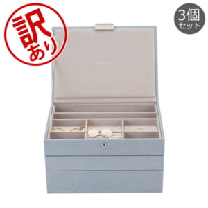 ��������ۥ����å����� STACKERS ���奨�꡼�ܥå��� 3�ĥ��å� ���奨�꡼������ ���������꡼������ ������ ��Ǽ Classic Set of 3 Jewellery Box ����������ȥ�å� ��
