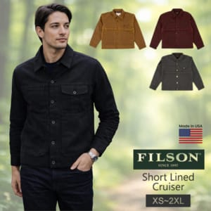 �ե��륽�� FILSON ���硼�� �饤��� ���롼���� Short Lined Cruiser ���㥱�å� ��� ��å����� �����Х� ������ ������ž夲 ���� �����ȥɥ� �ե��å���� 20232828 ��