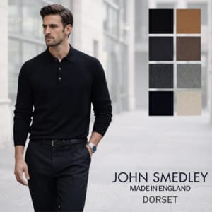 ジョンスメドレー John Smedley 長袖 ポロシャツ メンズ ドーセット