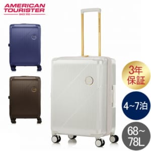 ����ꥫ��ġ��ꥹ���� American Tourister �����ĥ����� M������ 4��7�� 68-78L ���̳�ĥ �����֥� ���ԥʡ� CURVUS SPINNER 65/24 EXP TSA ����꡼������ ����꡼�Хå� ι�� ��ĥ ���� ���� ��