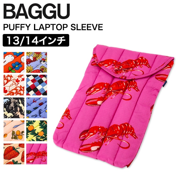 �Х��� Baggu ��åץȥåץ��꡼�� Puffy Laptop Sleeve 13/14����� �ѥե��� �ѥ����󥱡��� ��åץȥåץ����� ����ƥ��� �ޥ��å��ơ��� ���襤�� ������ ��