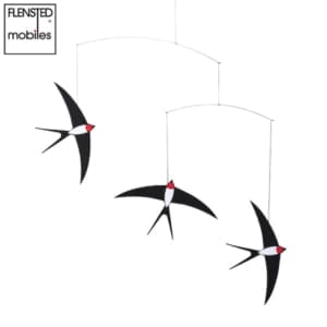 ե󥹥ƥå ӡ FLENSTED mobiles ̲ ǥޡե饤󥰥3 024 Flying Swallows 3  ƥꥢ ӡ ĥХ ߤ뤷  ٥ӡӡ 