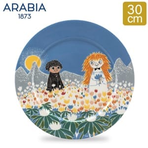 ����ӥ� Arabia �� �ץ졼�� ʿ�� �ࡼ�ߥ� 30cm 1020832 �ե��ɥ��å� MOOMIN Serving Plate Friendship �ݻ� ����� �����ӥ󥰥ץ졼�� ���� ���� �̲� ������� ���襤�� ���å��� ��