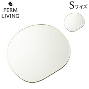 �ե������ӥ� Ferm Living �ɳݤ��ߥ顼 �� �ߥ顼 �ݥ�ɥߥ顼 S������ 100543101 1104263762 Pond Mirror �ɳݤ� ����ƥꥢ �ȶ� ��ӥ� ���� �ȥ��� ���̽� ������� ��