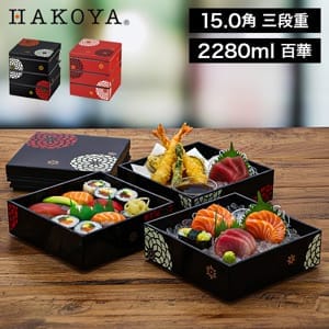 HAKOYA 15.0�� ���ʽ� 2280ml ɴ�� ��Ȣ ɴ�� ����Ȣ ������ ��ư�� �޽� ��鴶 �ָ� ������ LUNCH BOX ������ �ΰ�� �ع� �Ի� ������ ���ָ� �� �����ܥå��� �ԥ��˥å� ����Ū �ϥ��� ��