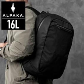 ����ѥ� ALPAKA �Хå��ѥå� AERO PACK 16L ������ ���å����å� PC��Ǽ �ǥ��꡼�桼�� ¿��ǽ�Хå� ���� ��˥��å��� �������ʥ����ݥ��å� �̶� �̳� ��ĥ ι�� �ȥ�٥� �����ȥɥ� ����Ȥ� ��
