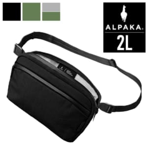 ����ѥ� ALPAKA �����/�������� �Хå� FLIGHT SLING 2L AXOFLUX �ܥǥ��Хå� �����Хå� �ߥ˥Хå� ������ �Ф�ݤ� �ݡ����������ʥ����� �ƥå��ݡ��� �ߥ˥ޥ��Ǽ ���̥���ѥ��� ���� �̳� �̶� ι�ԡ�