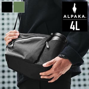 ����ѥ� ALPAKA �����/�������� �Хå� FLOW SATCHEL 4L �Ф�ݤ� �礭�� �ǥ��꡼�桼���Хå� ������ ��ǽ���Хå� �����ʤμ�Ǽ ���� �̶� ��ĥ ι�� �ȥ�٥� ����ץ�ǥ����� ��