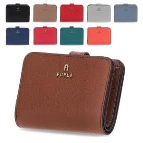 �ե�� Furla ����ꥢ ����ѥ��ȥ�����å� S ����ޤ���� ��ǥ�����������å� �������� �쥶�� ���������դ� �����ɥ����å� �ǥ��꡼�Ȥ� ���쥬��Ⱦ�ʪ �ץ쥼��� CAMELIA COMPACT WALLET ��