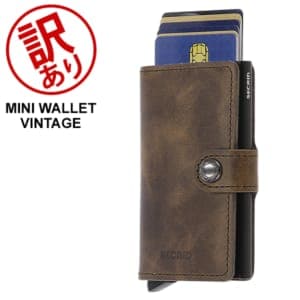 訳あり】セクリッド Secrid ミニウォレット ヴィンテージ MINIWALLET
