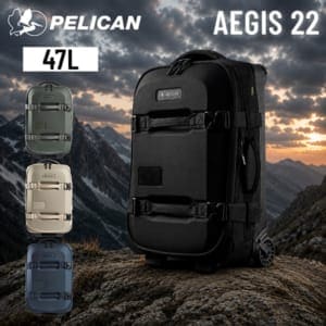 �ڥꥫ�� PELICAN AEGIS Trvl22 ����꡼ 47L Rolling Hybrid Duffel Carry-on ������� �ϥ��֥�å� ���åե� 22����� �����ĥ����� 47L ����꡼������ ���åե�Хå� �ȥ�٥�Хå� ι�ԥХå� ������ ��