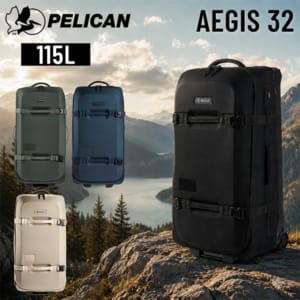 �ڥꥫ�� PELICAN AEGIS Trvl32 ����꡼ 115L Rolling Hybrid Duffel Check-In ������� �ϥ��֥�å� ���åե� 32����� �����ĥ����� 115L ����꡼������ ���åե�Хå� �ȥ�٥�Хå� ι�ԥХå� ������ ��